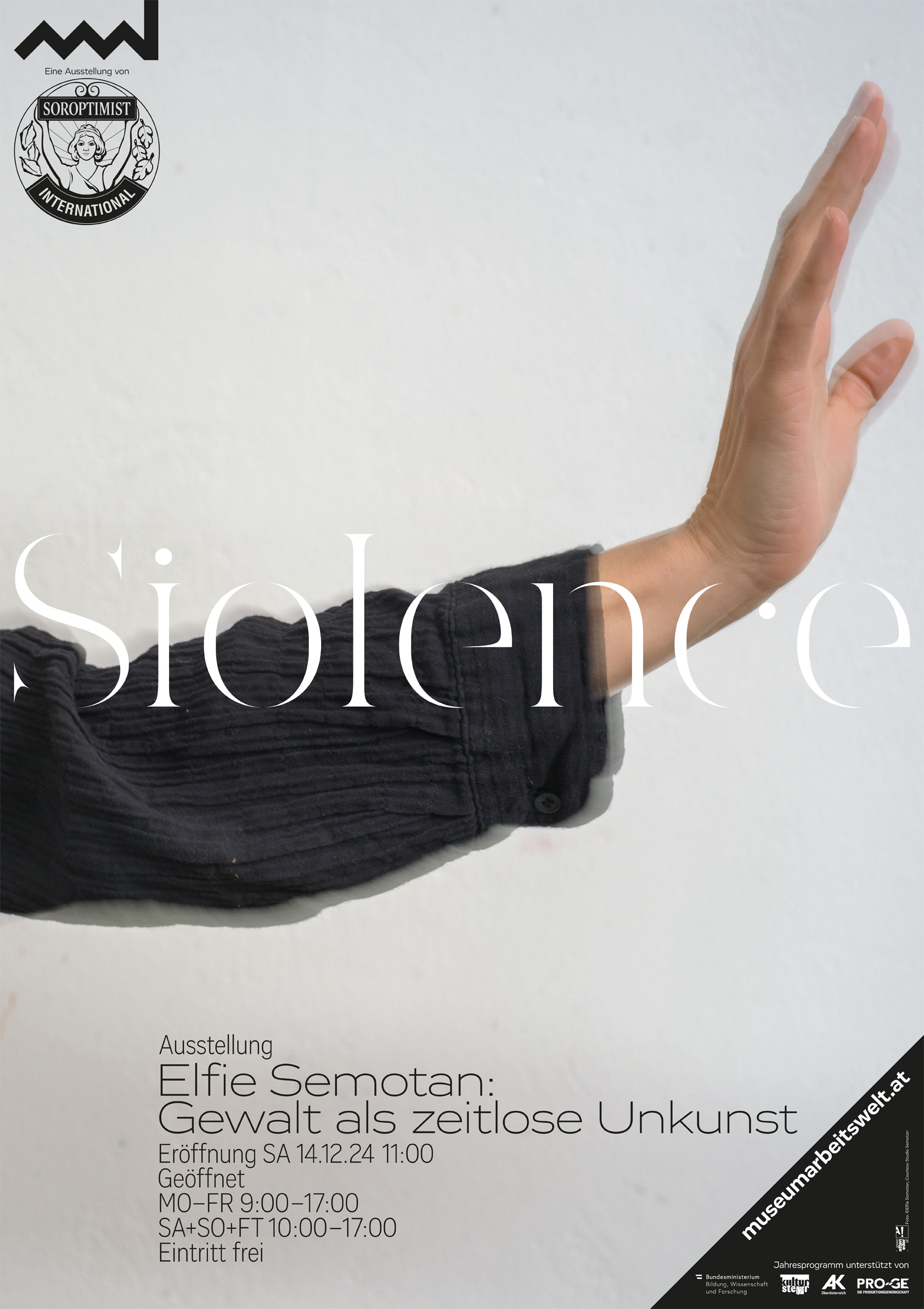 Siolence – Eine Ausstellung von Elfie Semotan & Soroptimist International Österreich