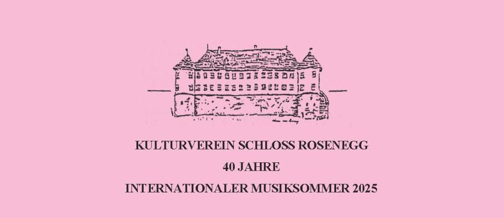 Benefiz Soiree im Schloss Rosenegg